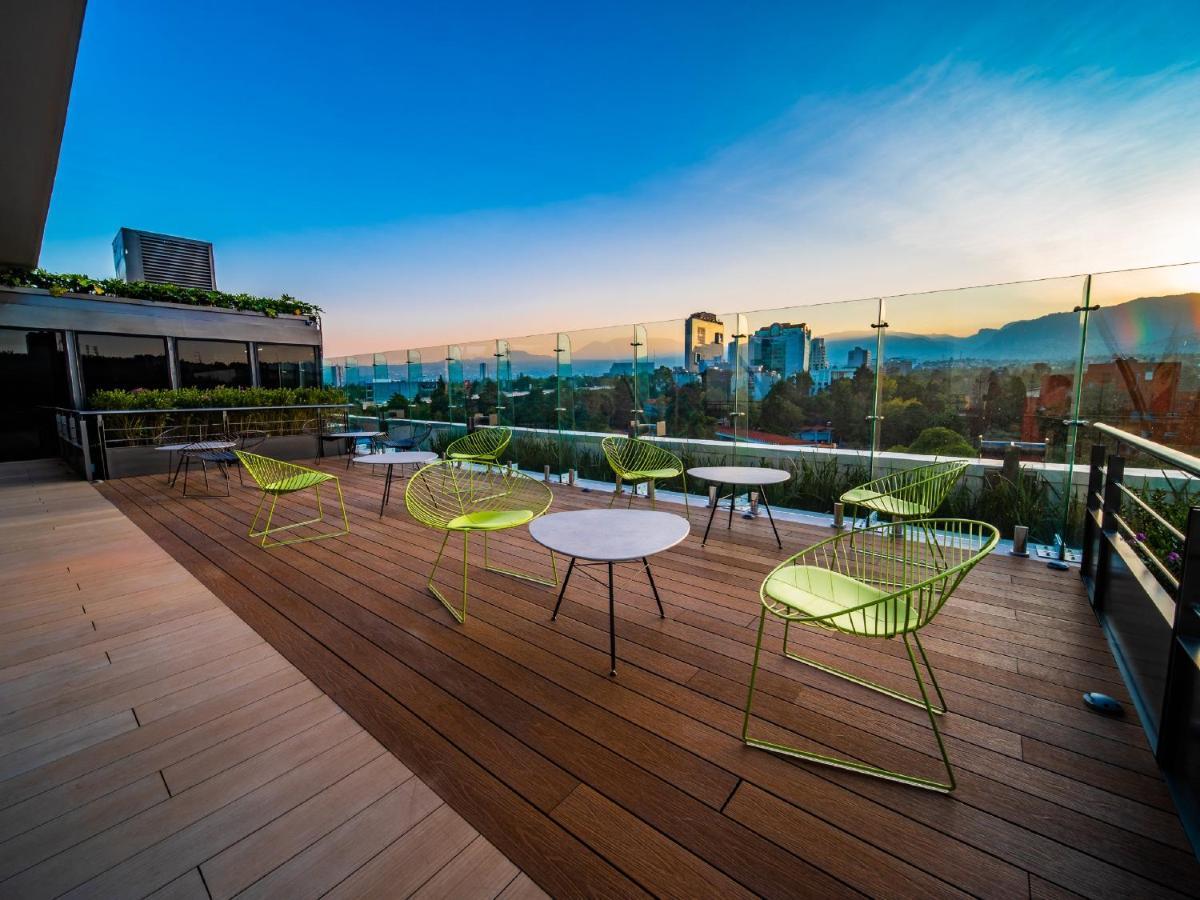 Galeria Plaza San Jeronimo Hotel Cidade do México Exterior foto Rooftop