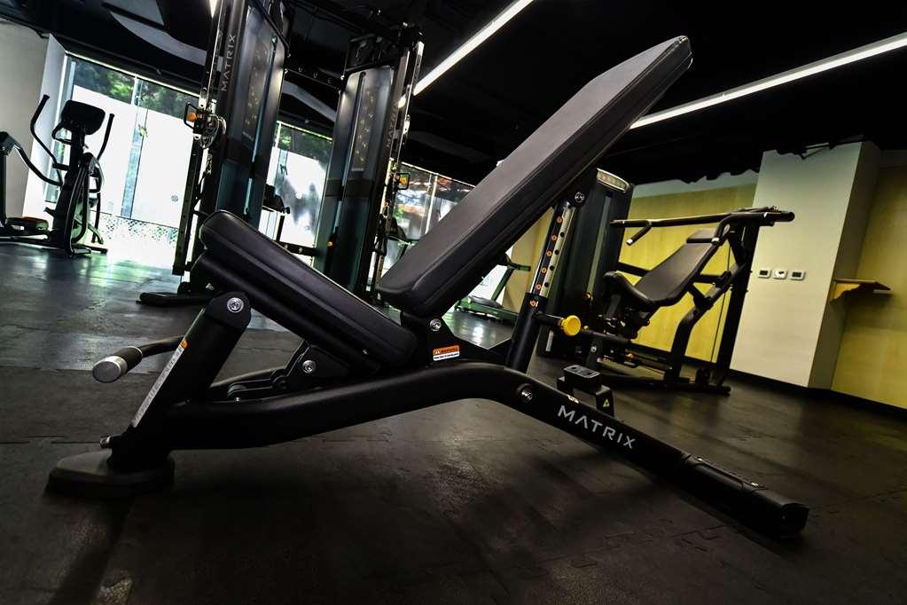 Galeria Plaza San Jeronimo Hotel Cidade do México Instalações foto A decline bench