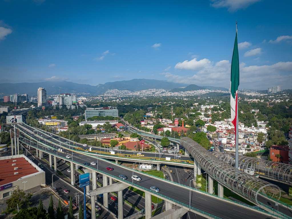 Galeria Plaza San Jeronimo Hotel Cidade do México Instalações foto View of the city from the Torre de los Homenajes